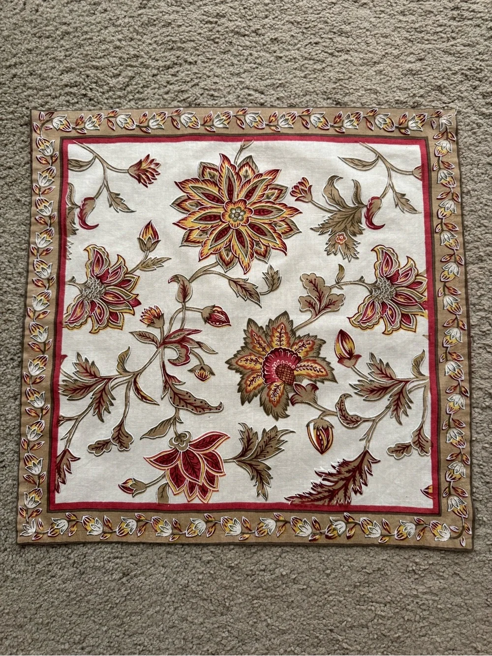 N/A floral border